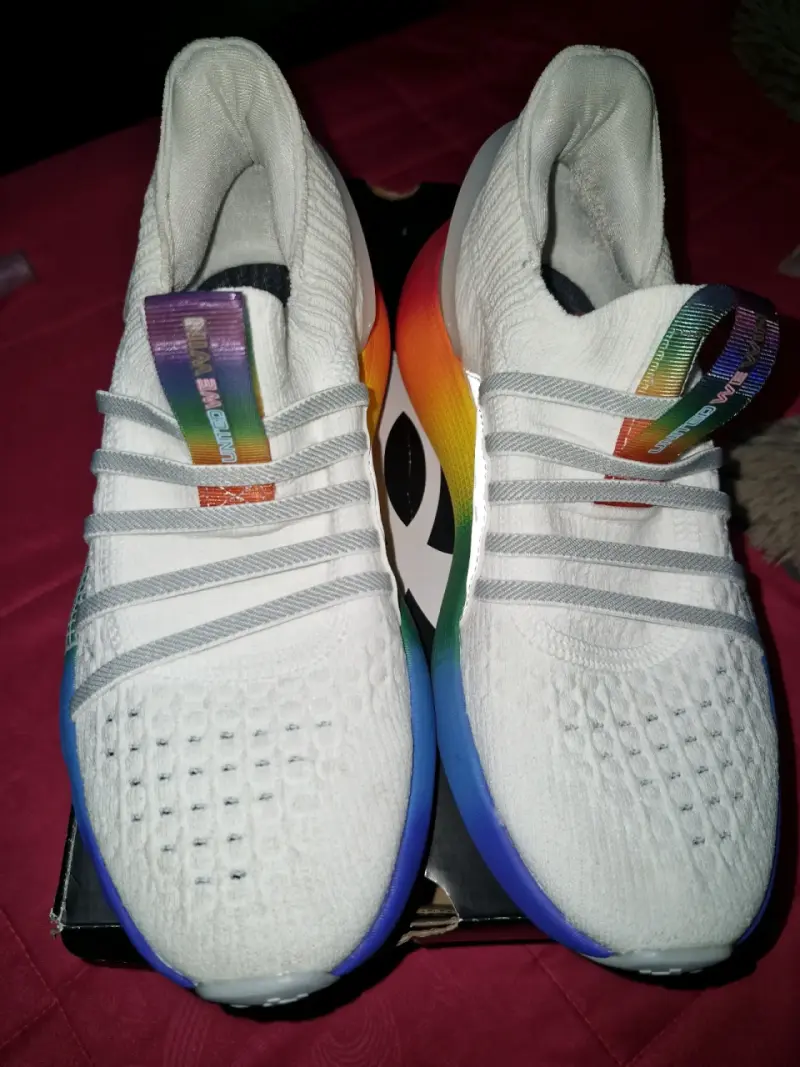 Zapatillas deportivas blancas multicolor - 2