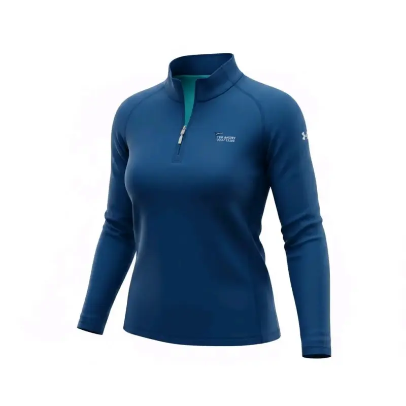 Polera deportiva azul mujer