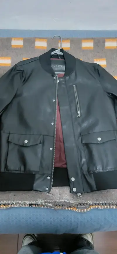 Chaqueta bomber negra - miniatura 1