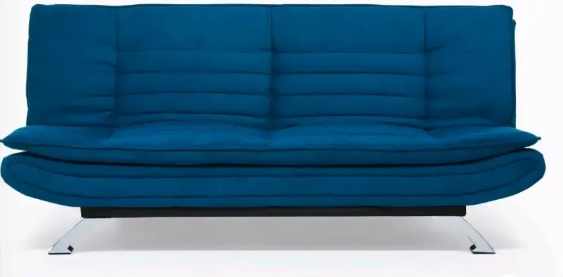 Sofá cama azul moderno