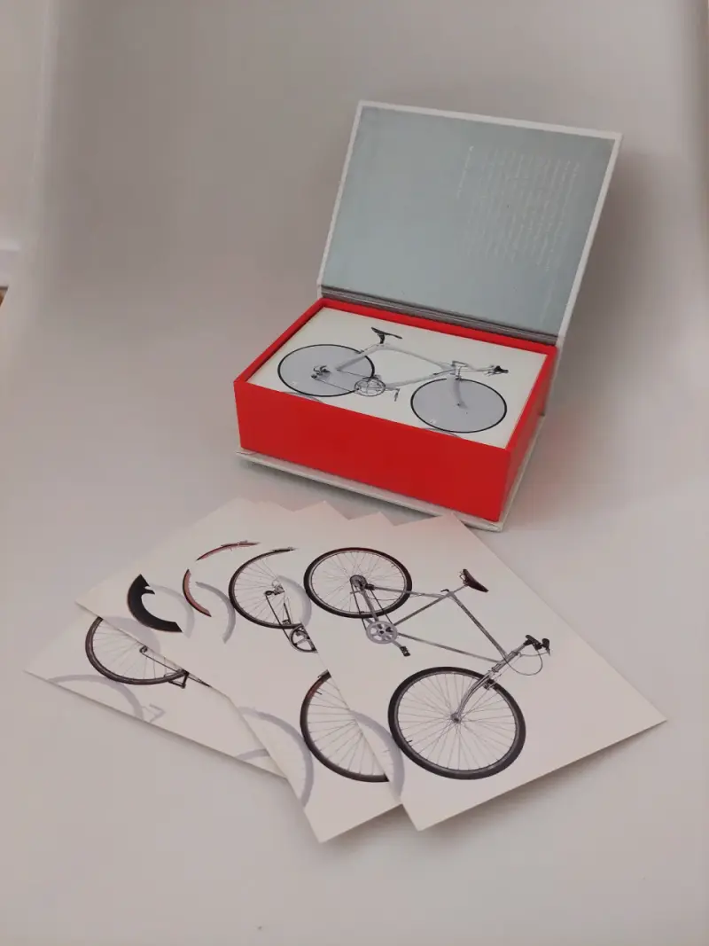 Set de postales de bicicletas - 1