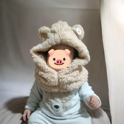 Gorro de osito polar para adulto y bebé/ unisex - miniatura 1