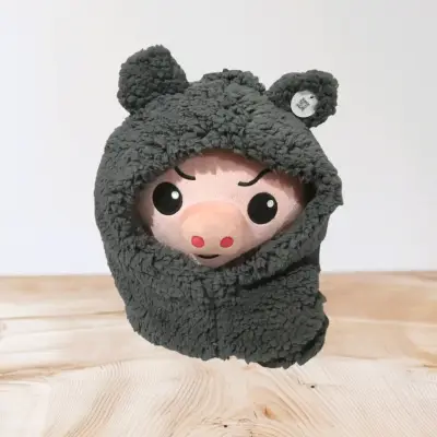 Gorro de osito polar para adulto y bebé/ unisex - miniatura 5