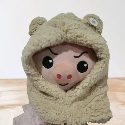 Gorro de osito polar para adulto y bebé/ unisex - miniatura 6