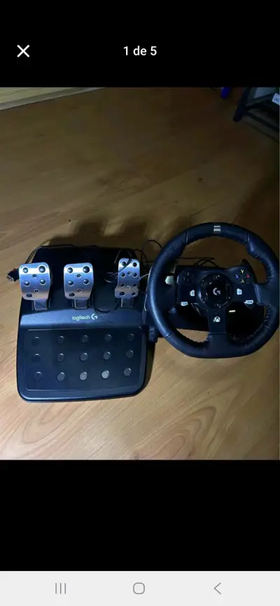 Volante Logitech g920  (sin palanca de cambios) - miniatura 2