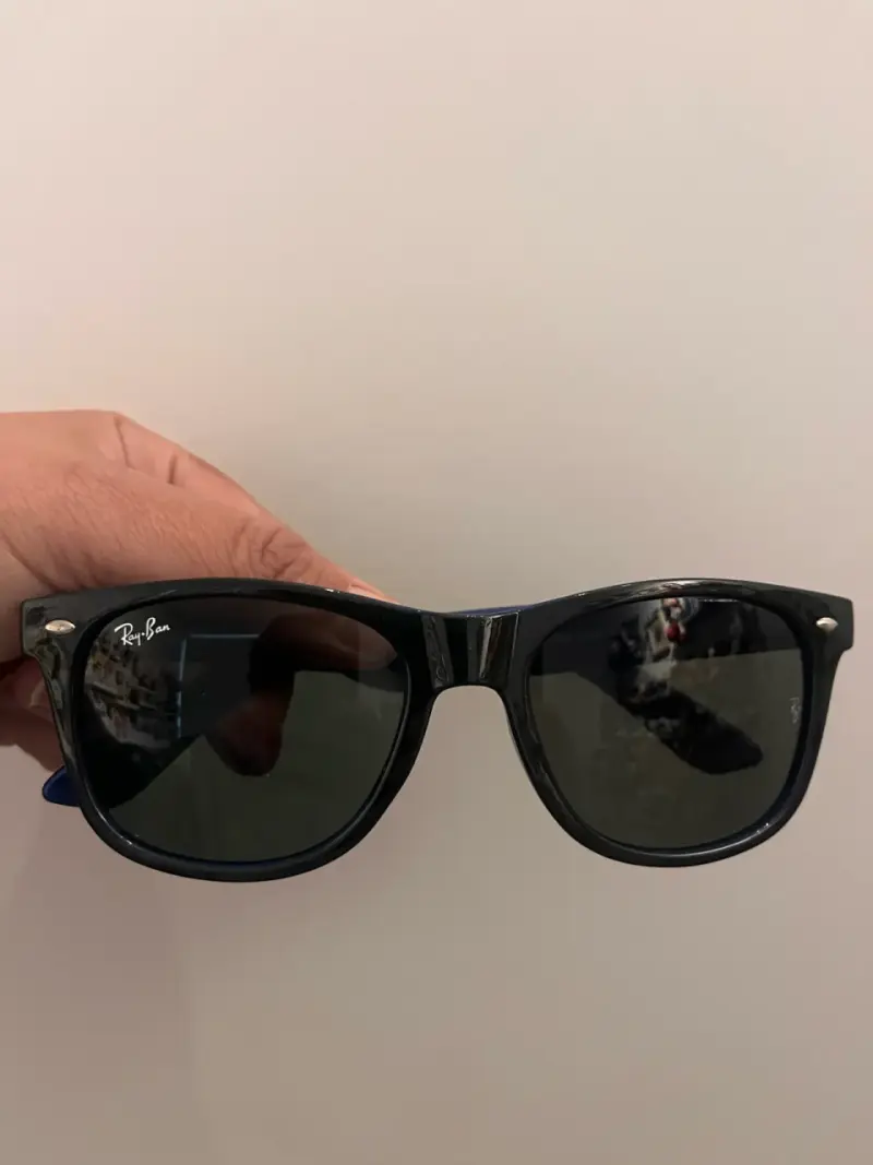 Gafas de sol Ray-Ban Wayfarer marco azul réplica - 2
