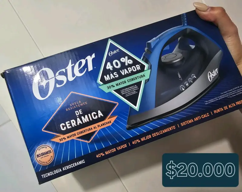 Plancha Oster de cerámica