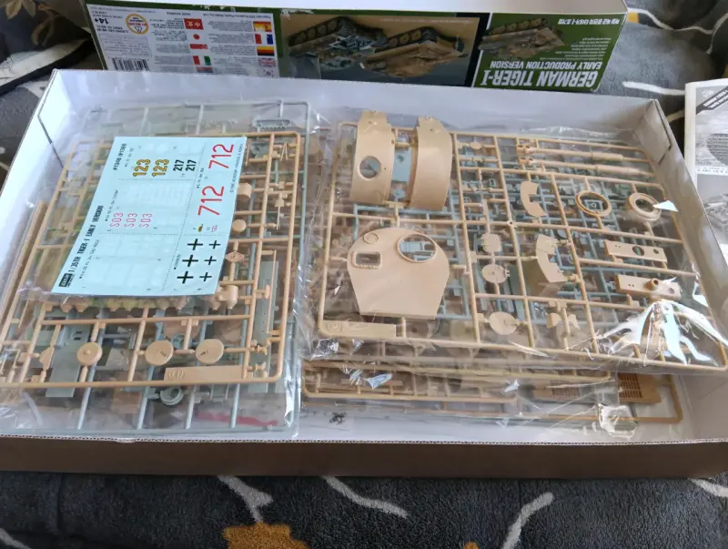 Maqueta Tiger I Alemán - 1