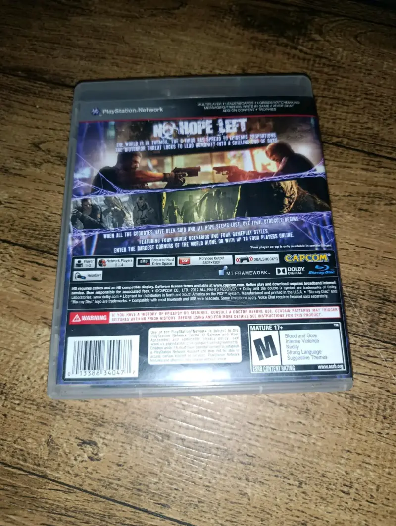 Resident Evil 6 PS3 Usado - 2