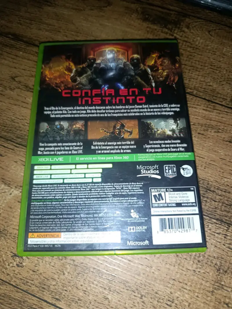 Gears of War Judgment Usado Xbox 360 - 2