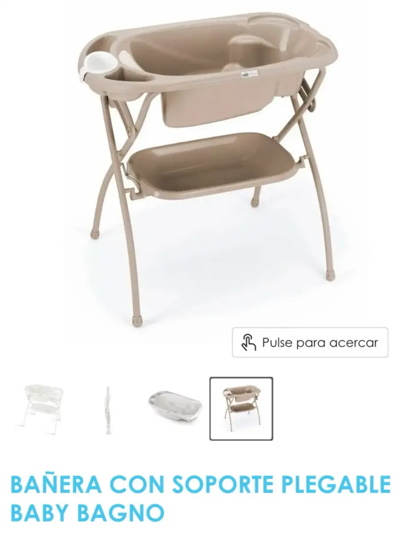 Bañera con soporte plegable Baby Bagno - 1