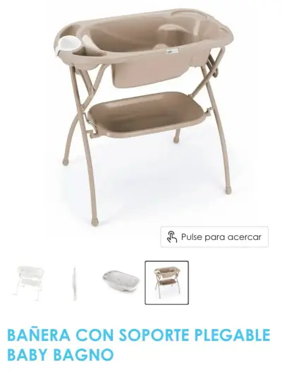 Bañera con soporte plegable Baby Bagno - miniatura 1