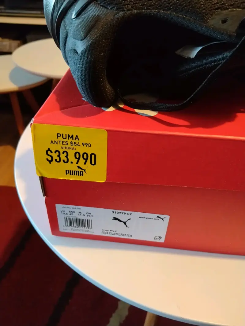 Zapatillas deportivas negras número 45 - 3