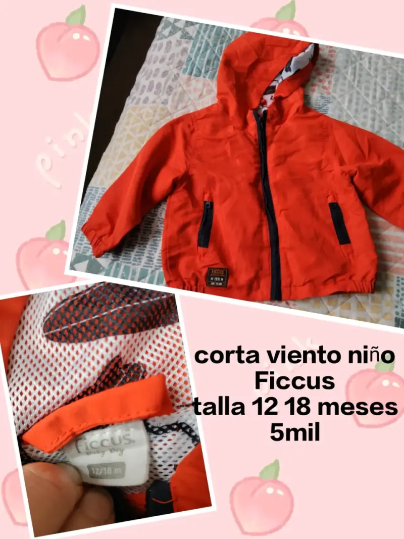Cortaviento niño rojo Ficcus