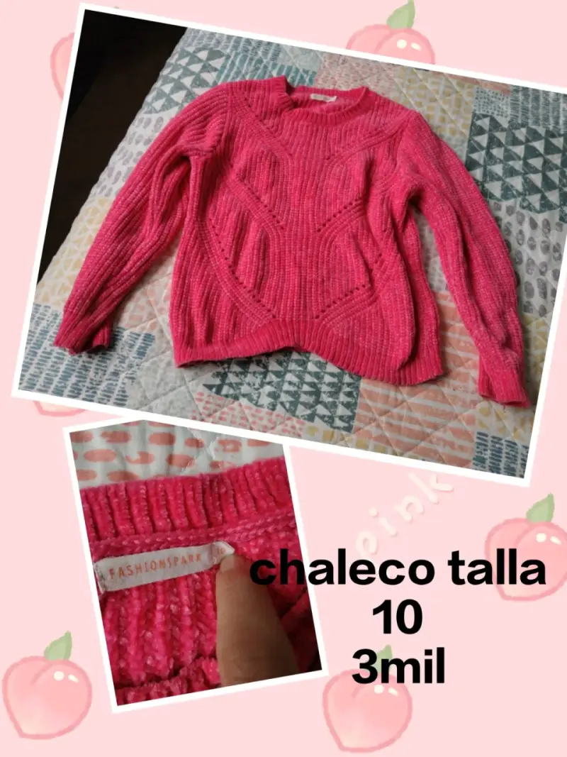 Chaleco rosado Fashion Park