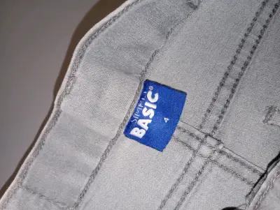Pantalón jeans gris para niño de 4 años - miniatura 3