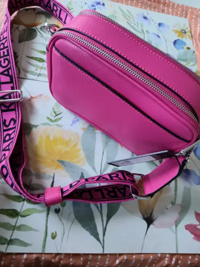 Bandolera fucsia Karl Lagerfeld - miniatura 3