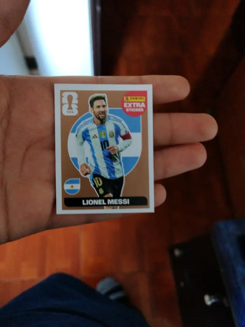 Lámina Panini Lionel Messi - 1