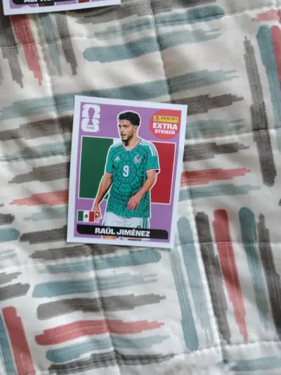 Lamina Panini Raúl Jiménez Extra - miniatura 1
