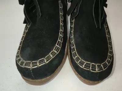 Botines negros de gamuzaN.39 - miniatura 1