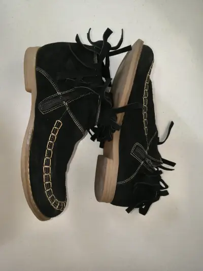 Botines negros de gamuzaN.39 - miniatura 6
