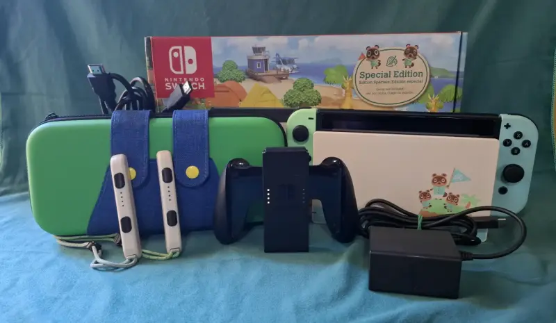 Nintendo Switch edición especial Animal Crossing - 1