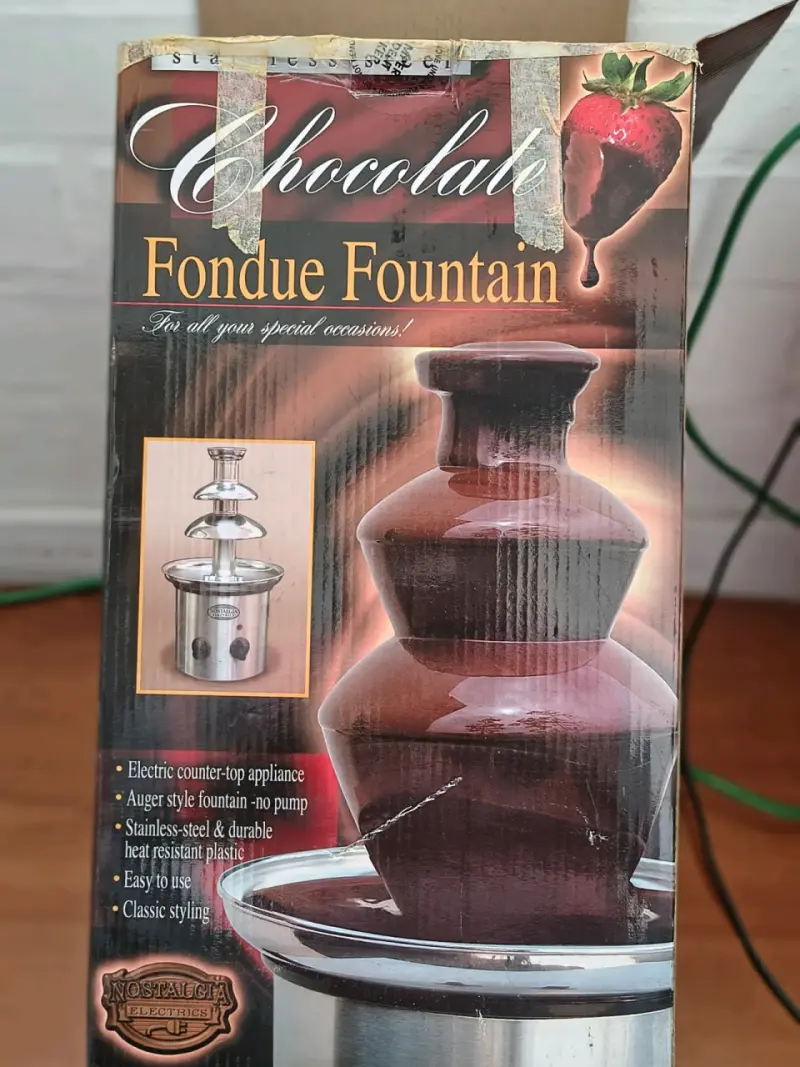 Fuente de chocolate acero inoxidable - 6
