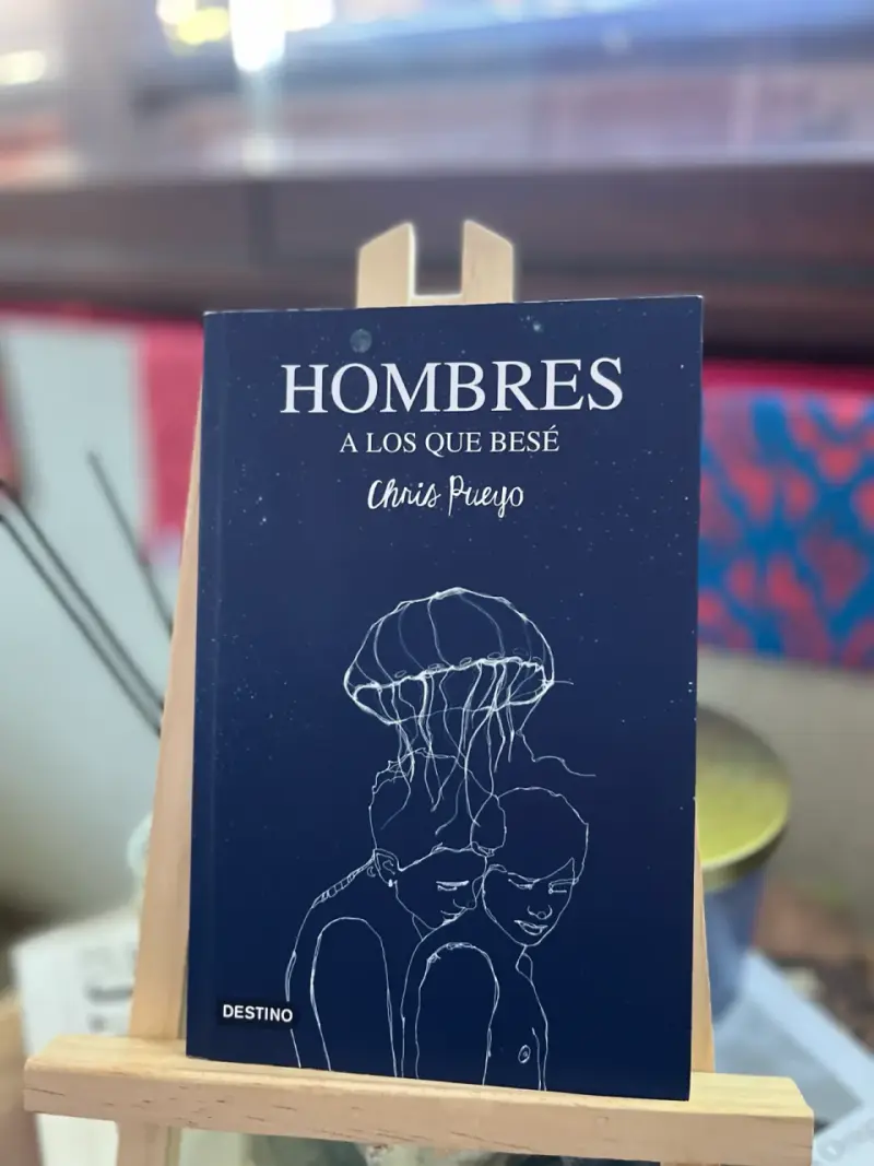 Libro 'Hombres a los que besé'