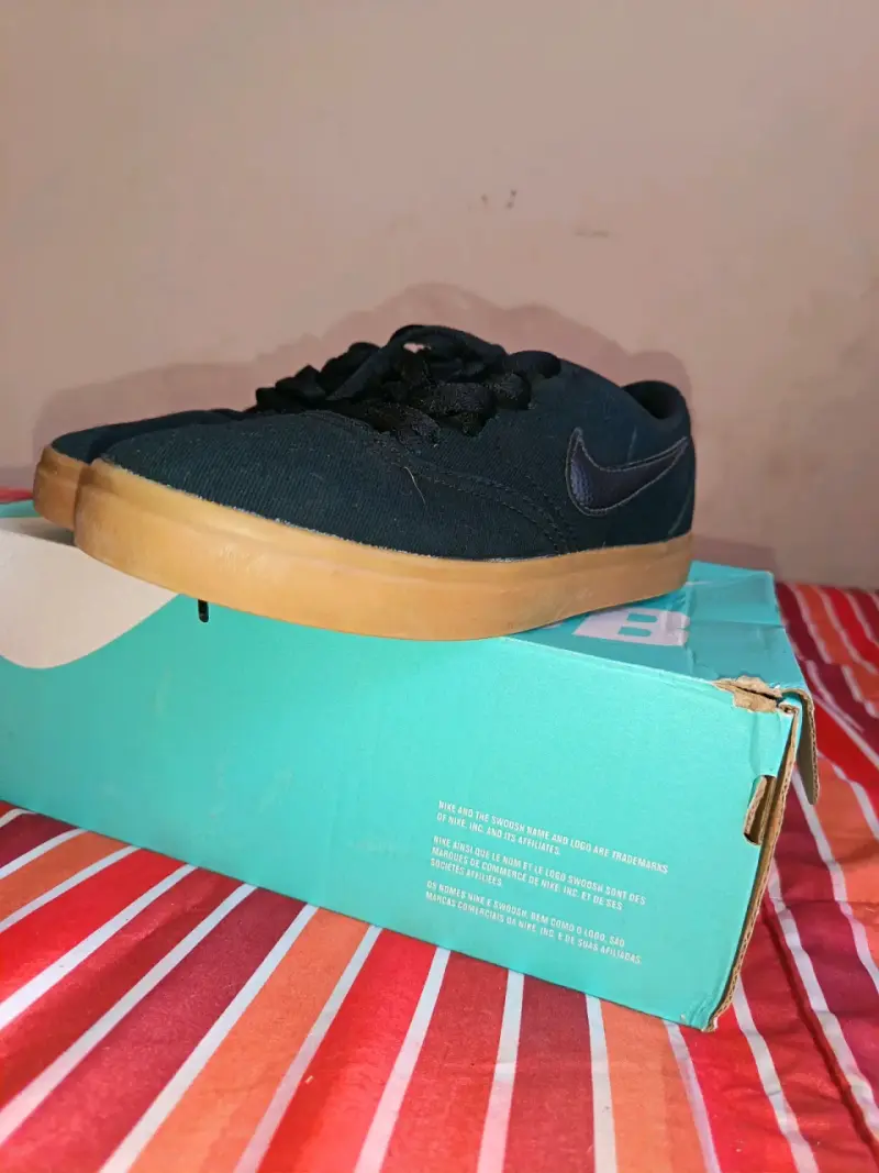 Zapatillas negras Nike sb check cambas talla 36.5 - 2