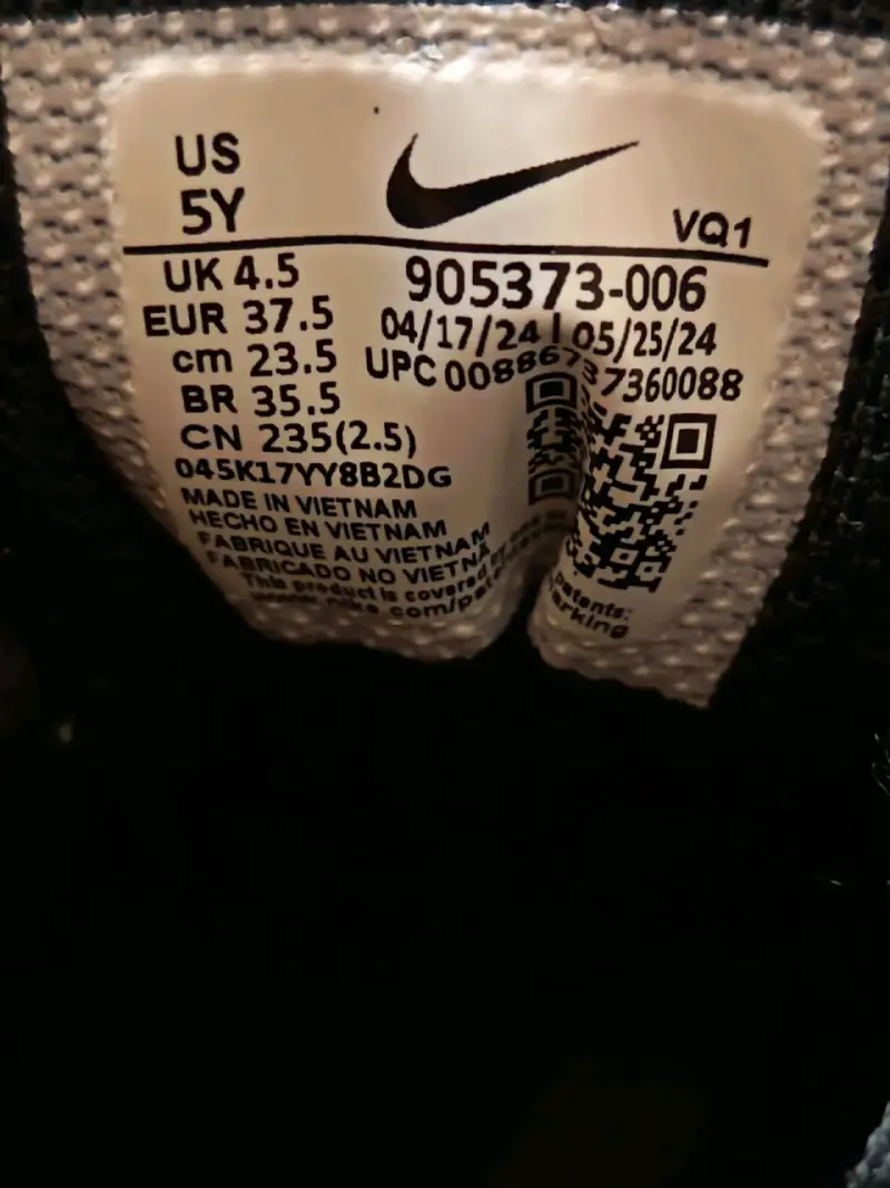 Zapatillas negras Nike sb check cambas talla 36.5 - 4