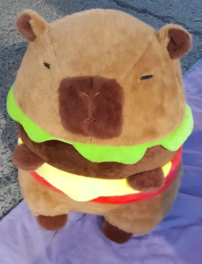 Peluche grande de hamburguesa - miniatura 1