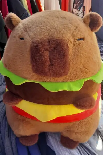 Peluche grande de hamburguesa - miniatura 2