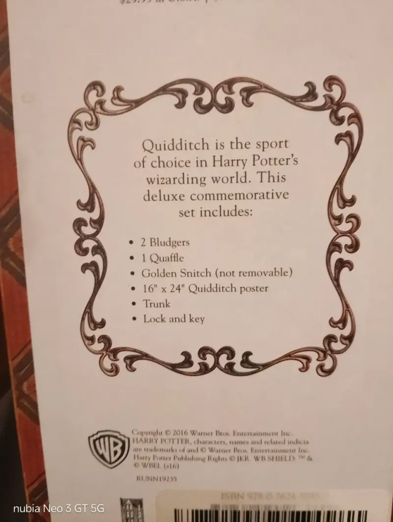 Set de Quidditch coleccionable - 4