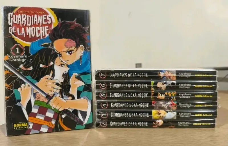 Colección manga Guardianes de la Noche