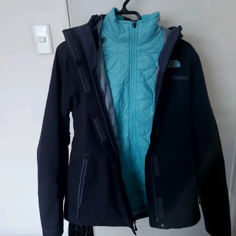 Chaqueta impermeable lila - 2