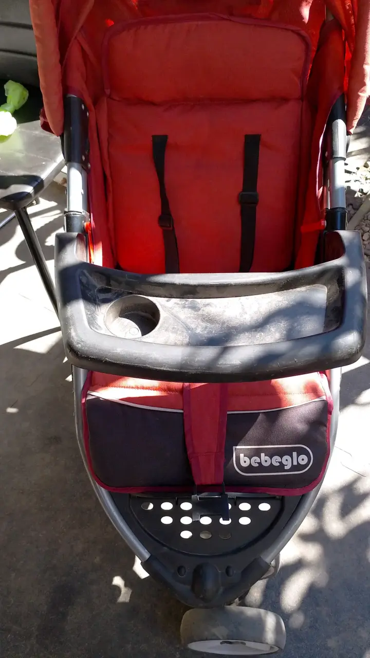 Coche para bebé Bebeglo rojo - 3