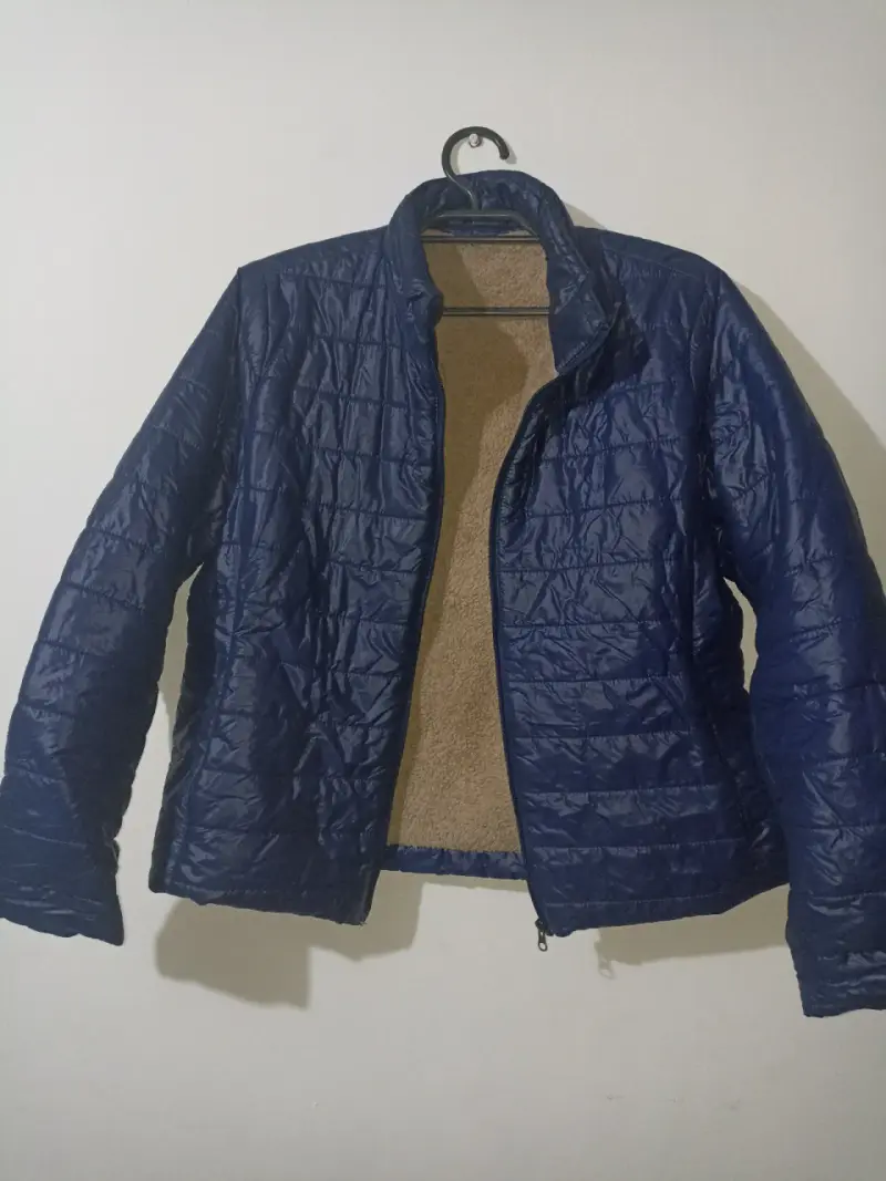 Chaqueta acolchada azul - 1