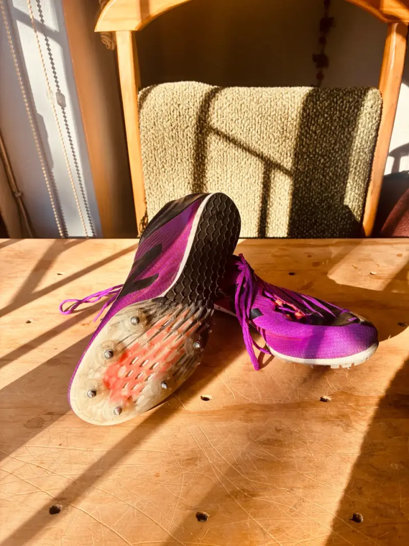 Zapatillas deportivas moradas 38 - 2