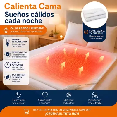 Calienta cama eléctrico seguro - miniatura 1