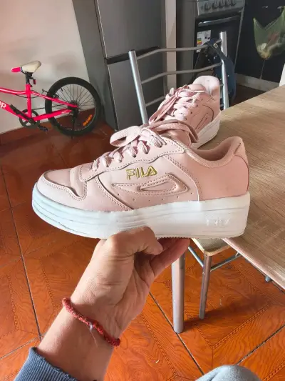 Zapatillas Fila rosas de mujer - miniatura 1