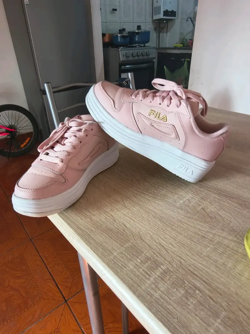 Zapatillas Fila rosas de mujer - 5