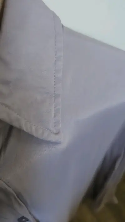 Blusa morada de manga larga Zara - miniatura 4