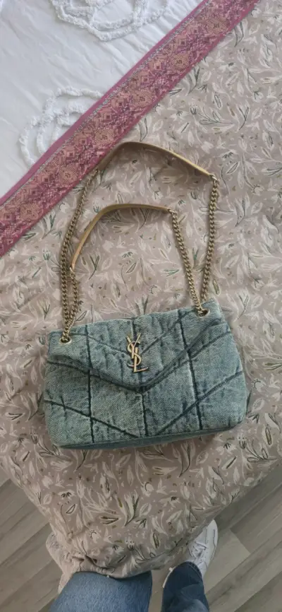Cartera YSL Denim Modelo LOULOU - miniatura 1
