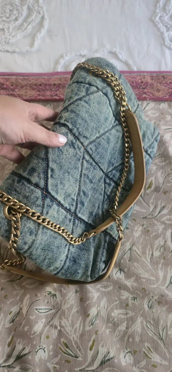 Cartera YSL Denim Modelo LOULOU - 2