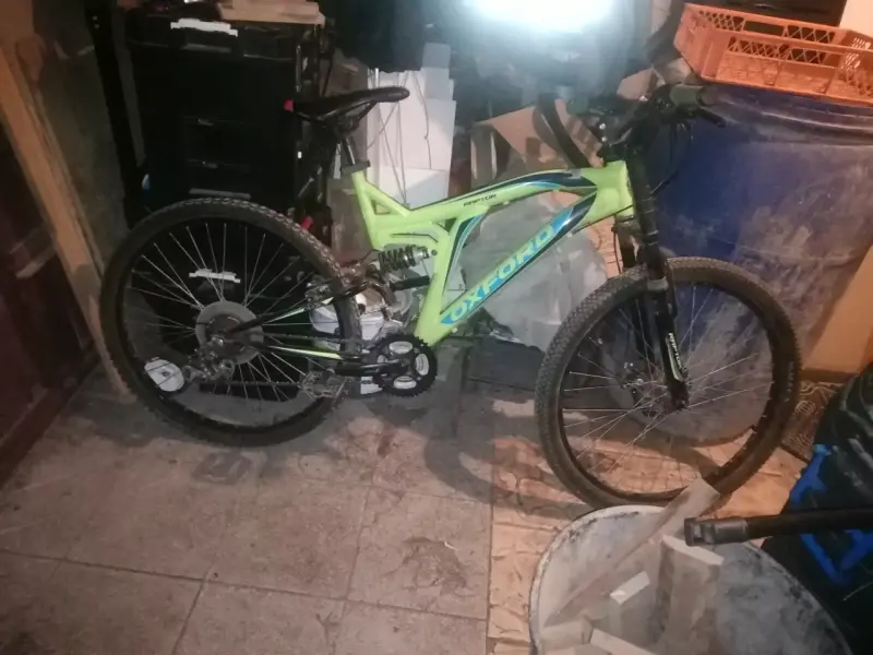 Bicicleta Oxford verde para montaña