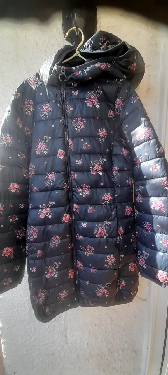 Chaqueta acolchada estampada floral - 2