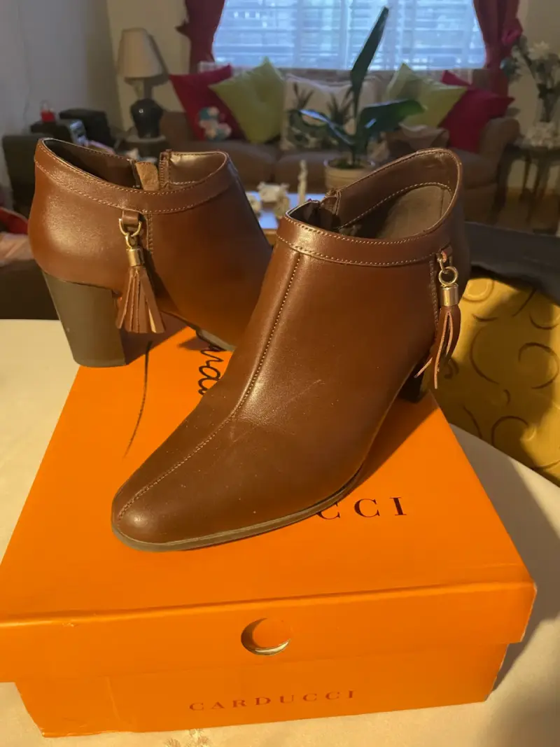 Botines cuero marrón Carducci - 2