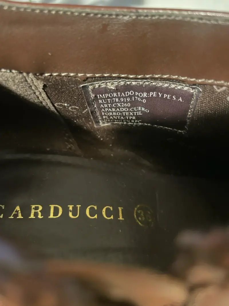 Botines cuero marrón Carducci - 4