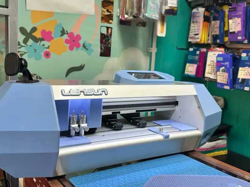 Plotter de corte Lensun azul - 1