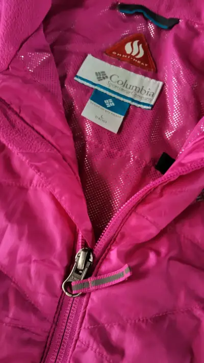 Chaqueta Columbia rosa mujer - miniatura 2